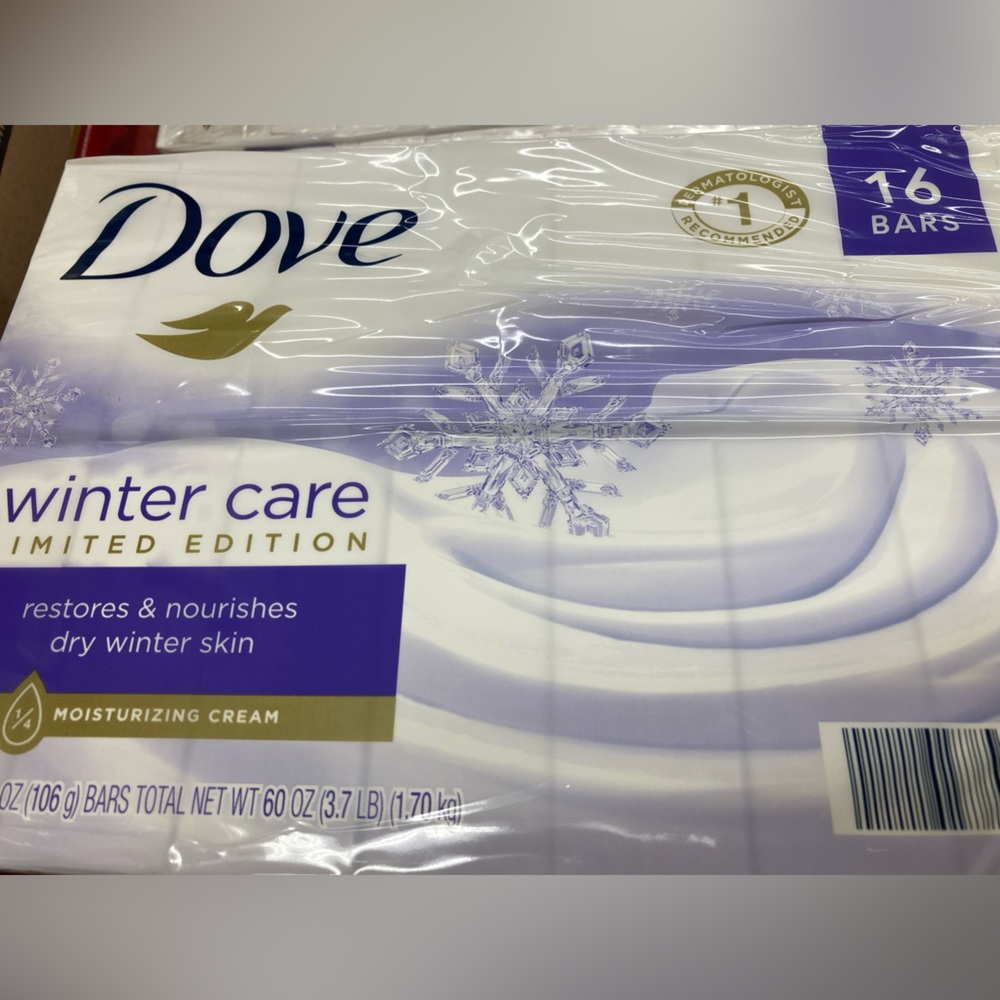 DOVE Winter care Bae soap - 16 pack